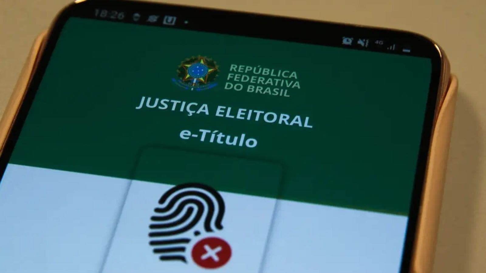 E-título é o aplicativo da Justiça Eleitoral