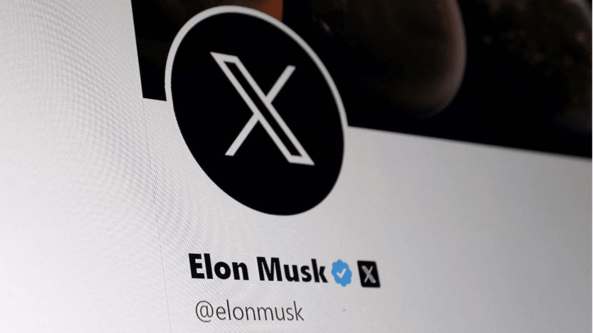 Conta oficial de Elon Musk no 'X'; rede social foi suspensa no Brasil