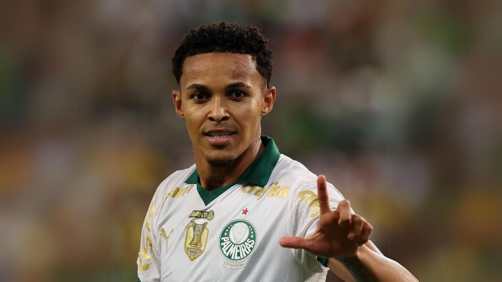 Lázaro fez o gol da vitória do Palmeiras