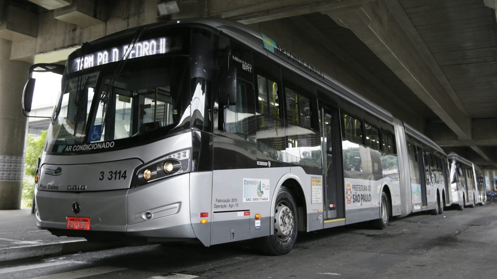 Sistema de transporte público municipal atualmente é administrado pela SPTrans
