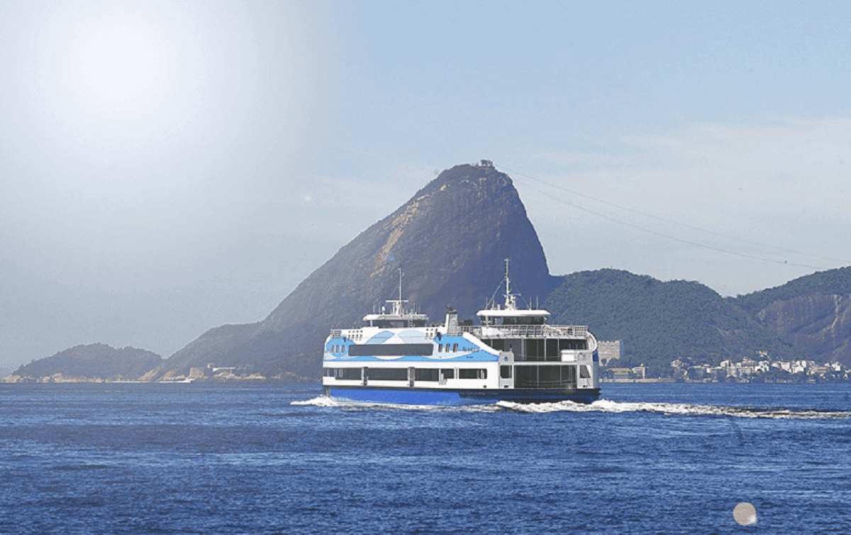 Barcas no Rio de Janeiro