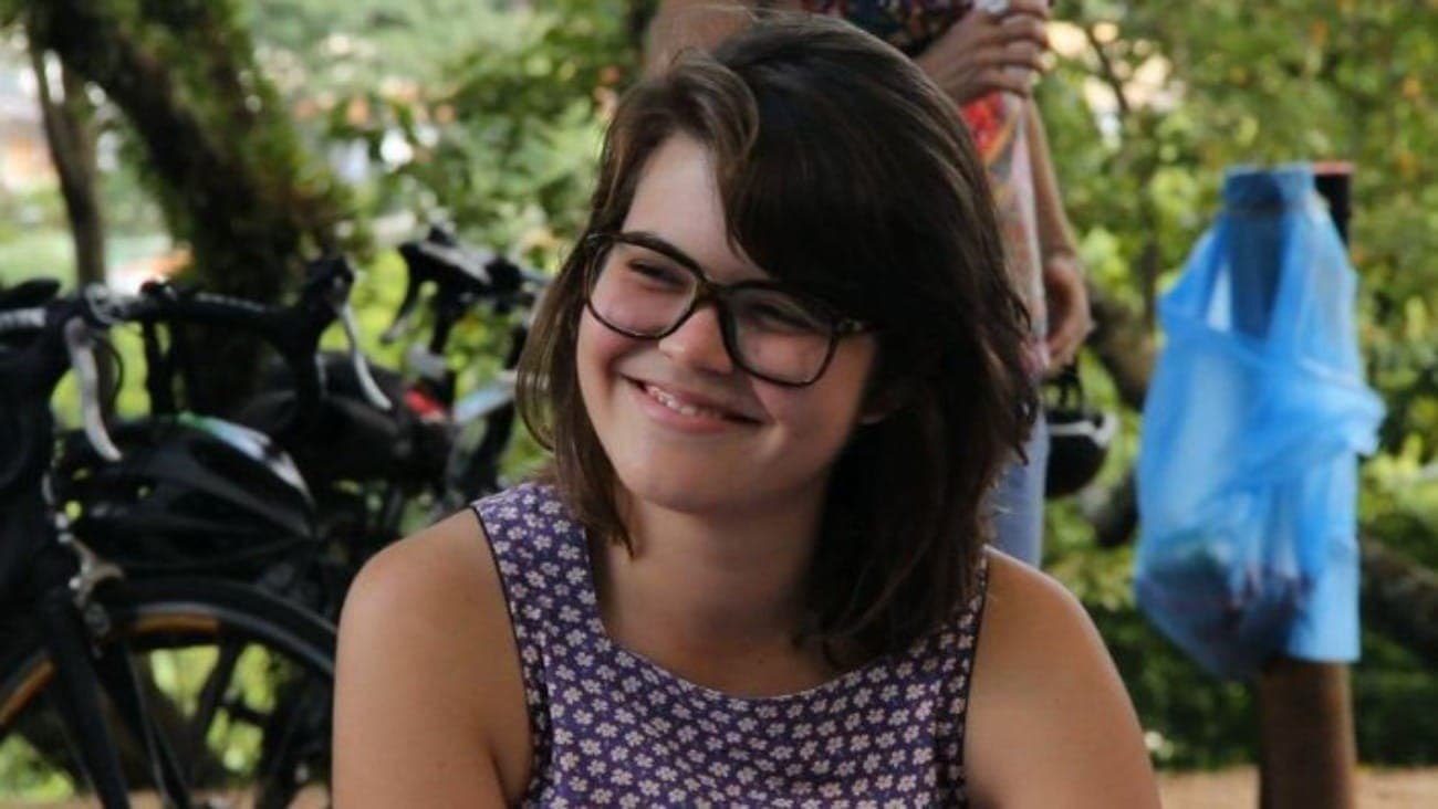 A cicloativista Marina Harkot