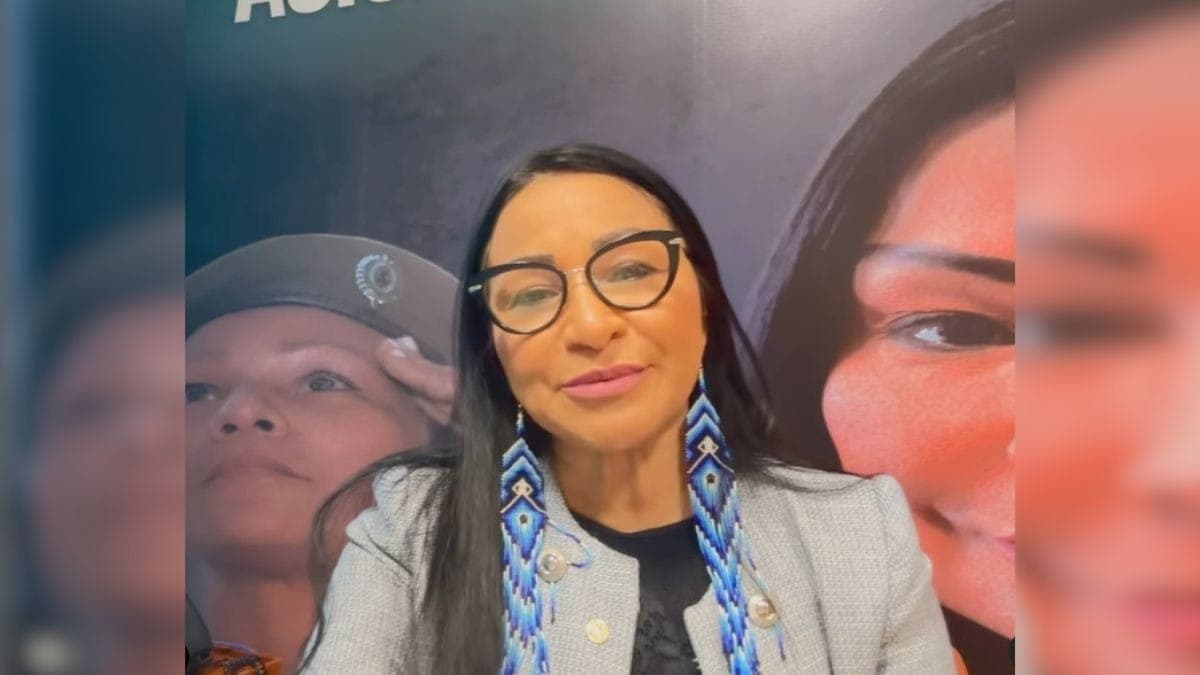 A deputada federal Silvia Waiãpi (PL-AP)