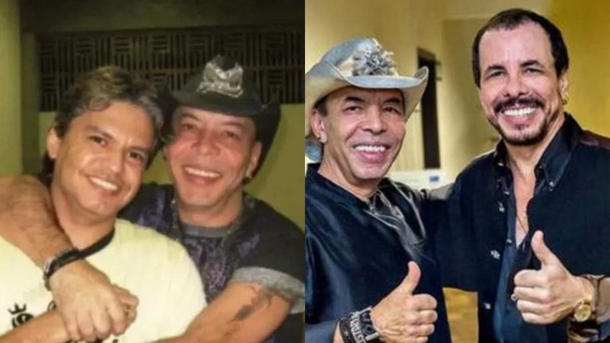 Chrystian, Ralf e Flávio Alexandre
