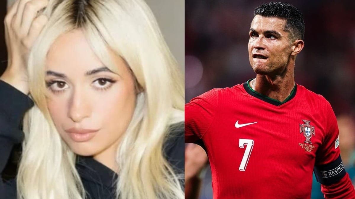 Camila Cabelo e Cristiano Ronaldo 