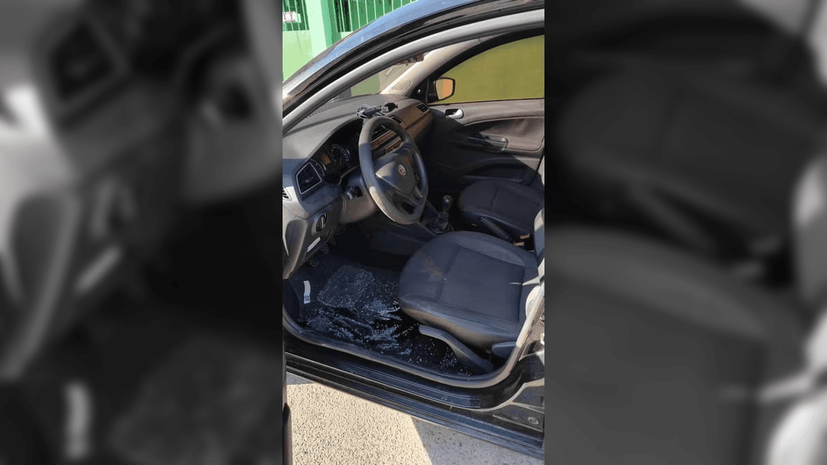 Carro em que Diego estava