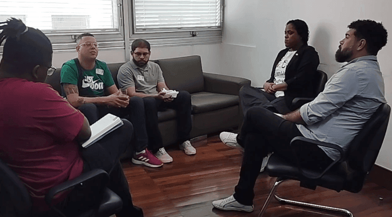 O encontro aconteceu na sede da Alerj