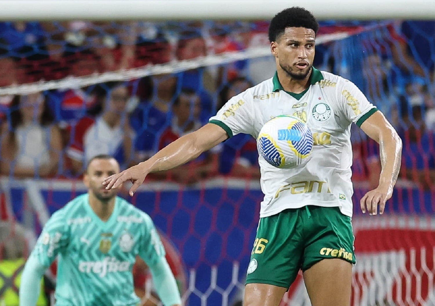 Murilo, zagueiro do Palmeiras