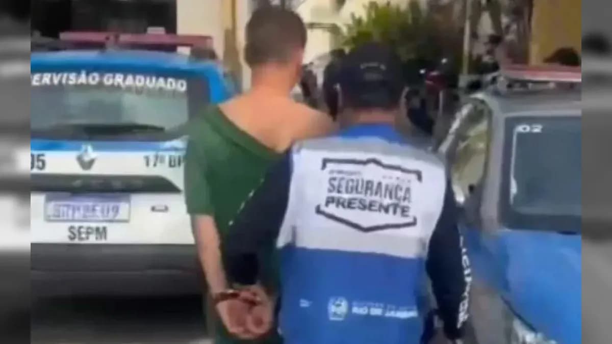 Homem foi levado para a 37ª DP 