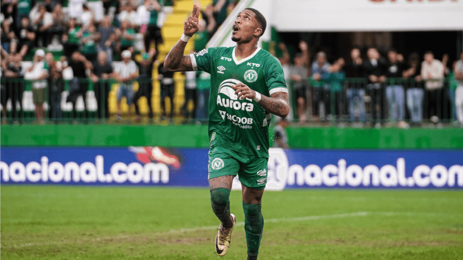 Mário Sério, atacante da Chapecoense