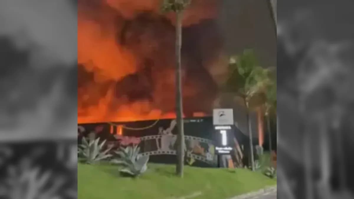 Incêndio Casas Warner