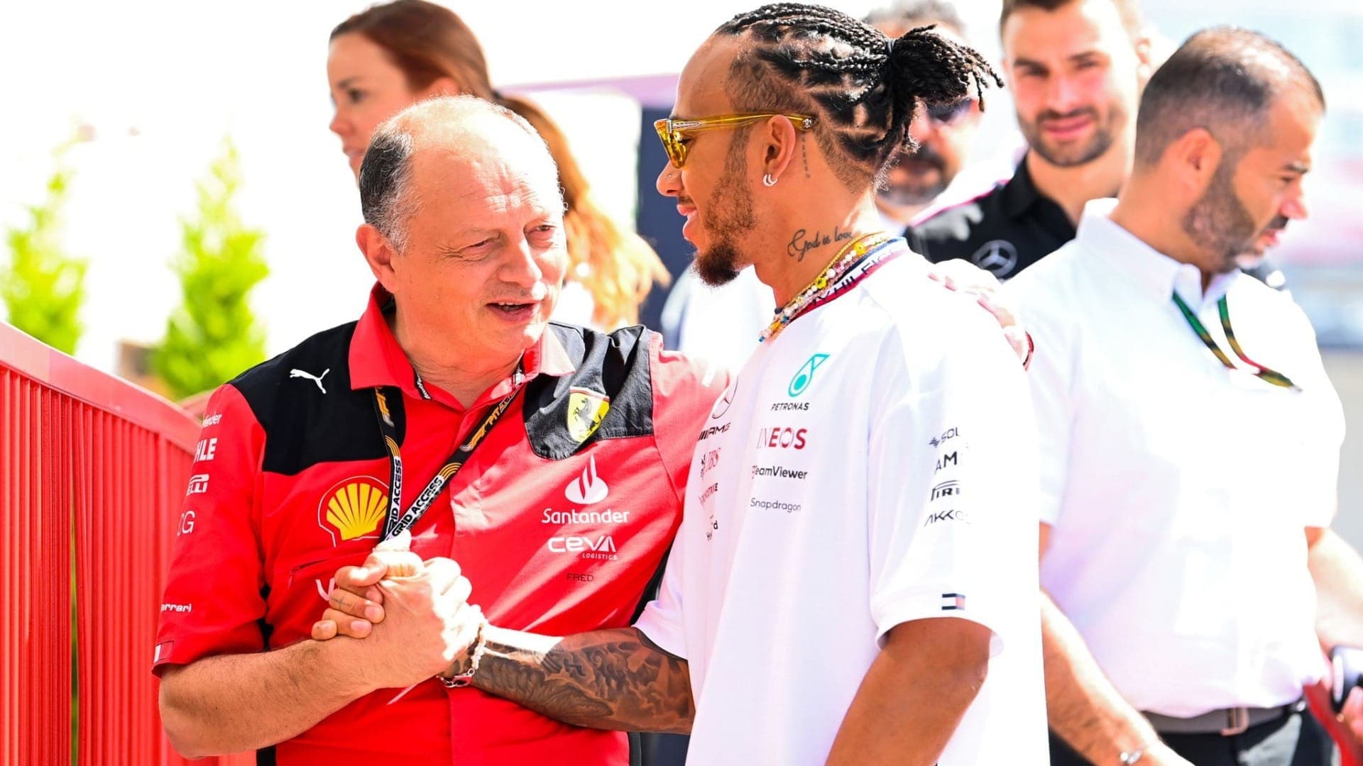 Chefe da Ferrari diz que baixa performance de Hamilton na Mercedes “nunca foi uma preocupação”