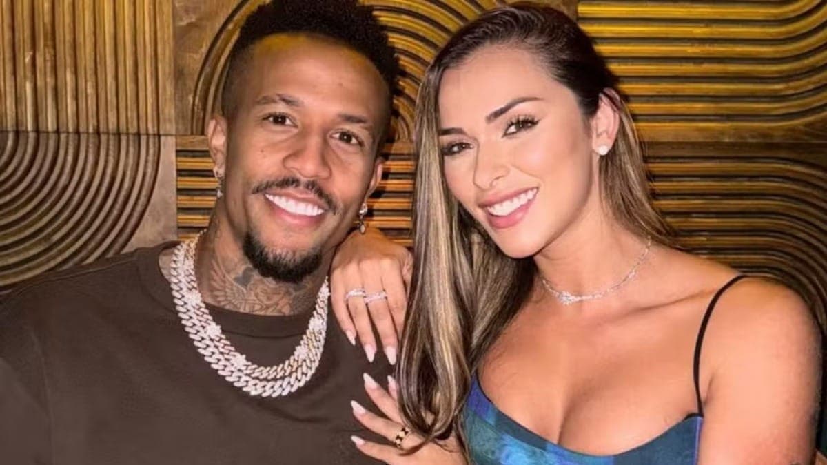 Éder Militão e Tainá Castro 