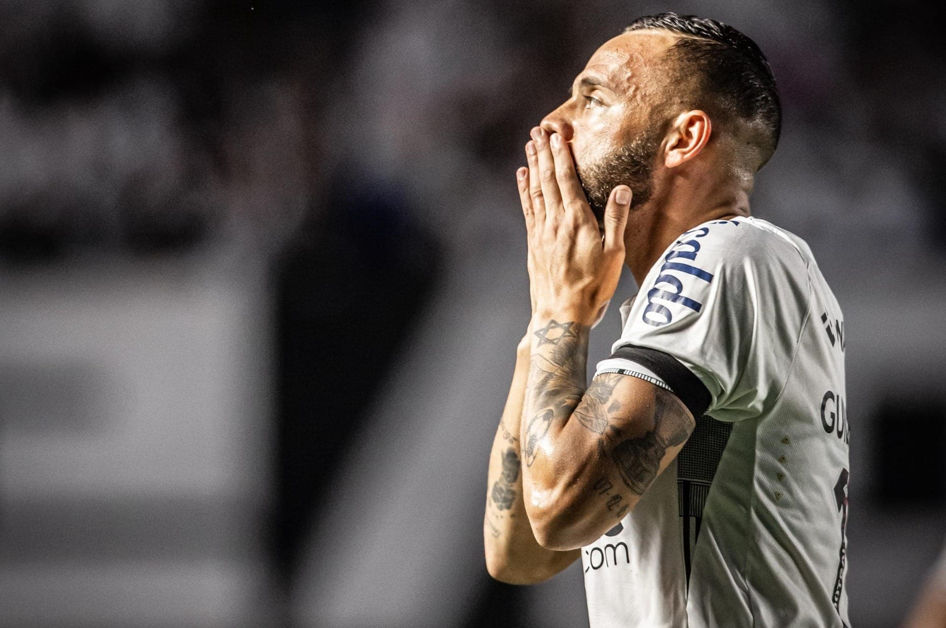 Guilherme comemora gol do Santos