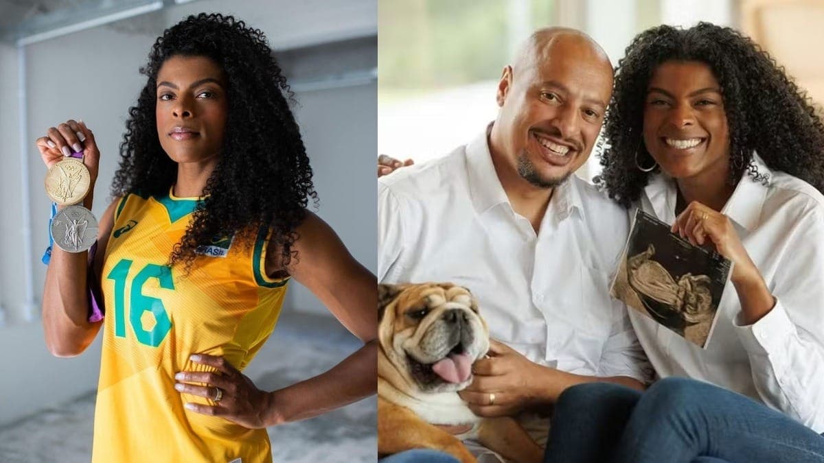 Fernanda Garay e Márcio Santos 