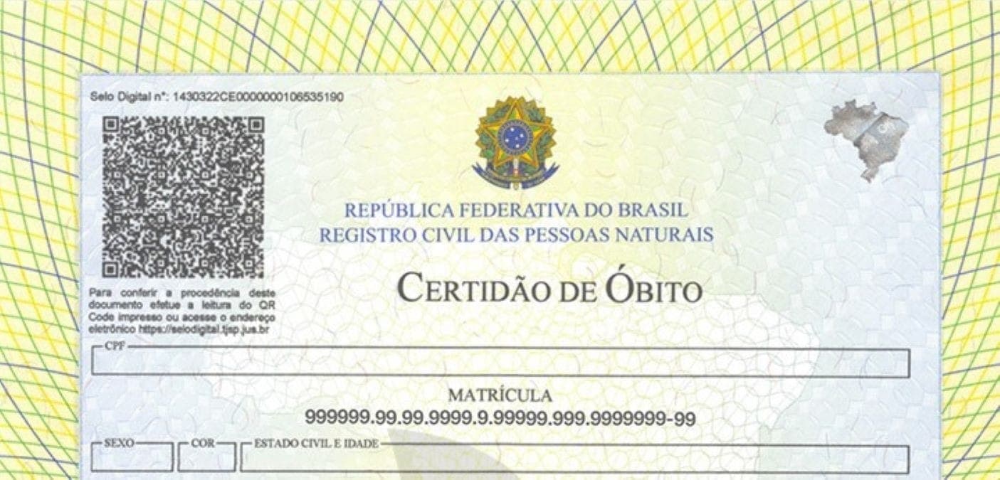 Certidão de Óbito