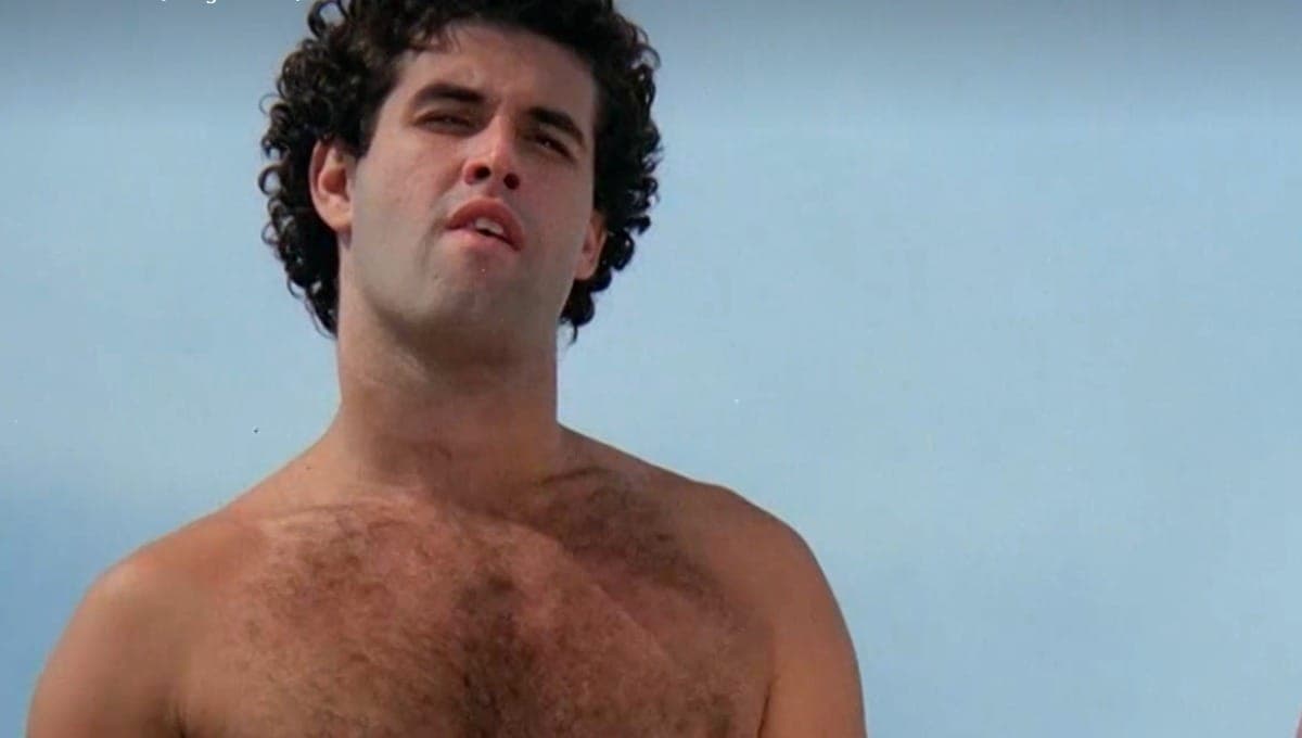 Astros do filme “Menino do Rio”