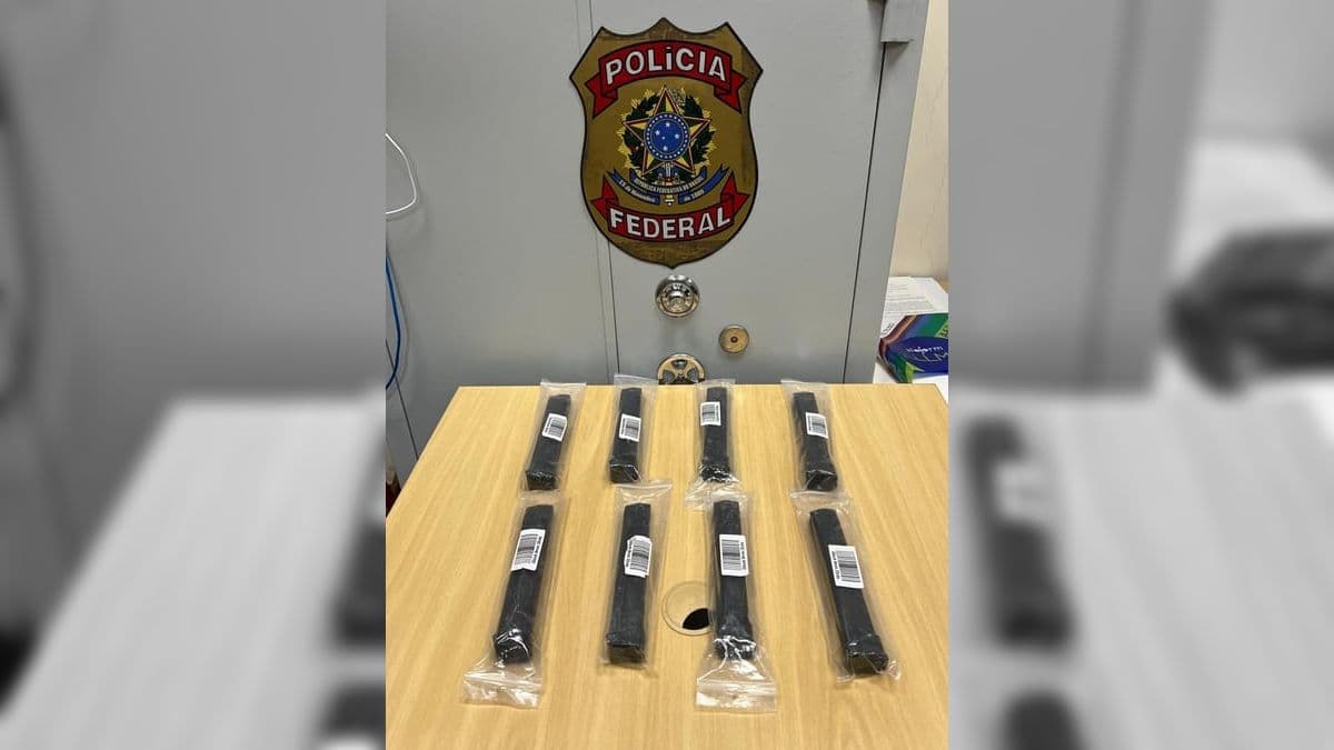 Material apreendido pela Polícia Civil