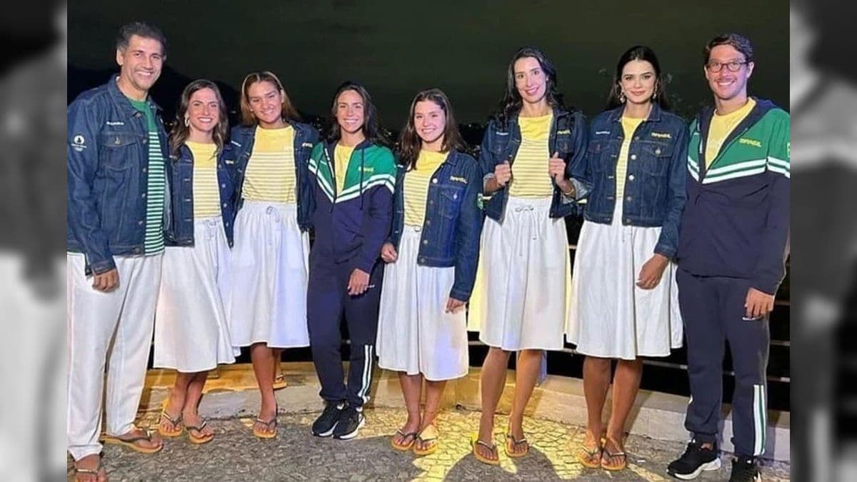 Roupa do Brasil para abertura da Olimpíada