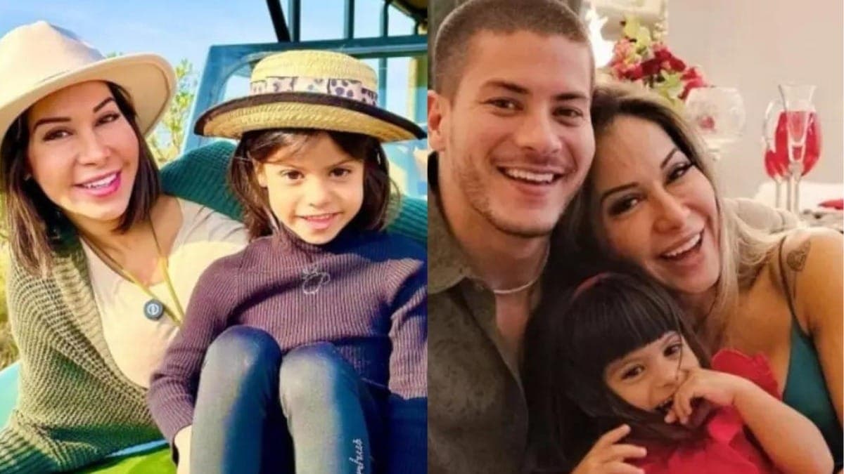 Maíra Cardi, Sophia e Arthur Aguiar