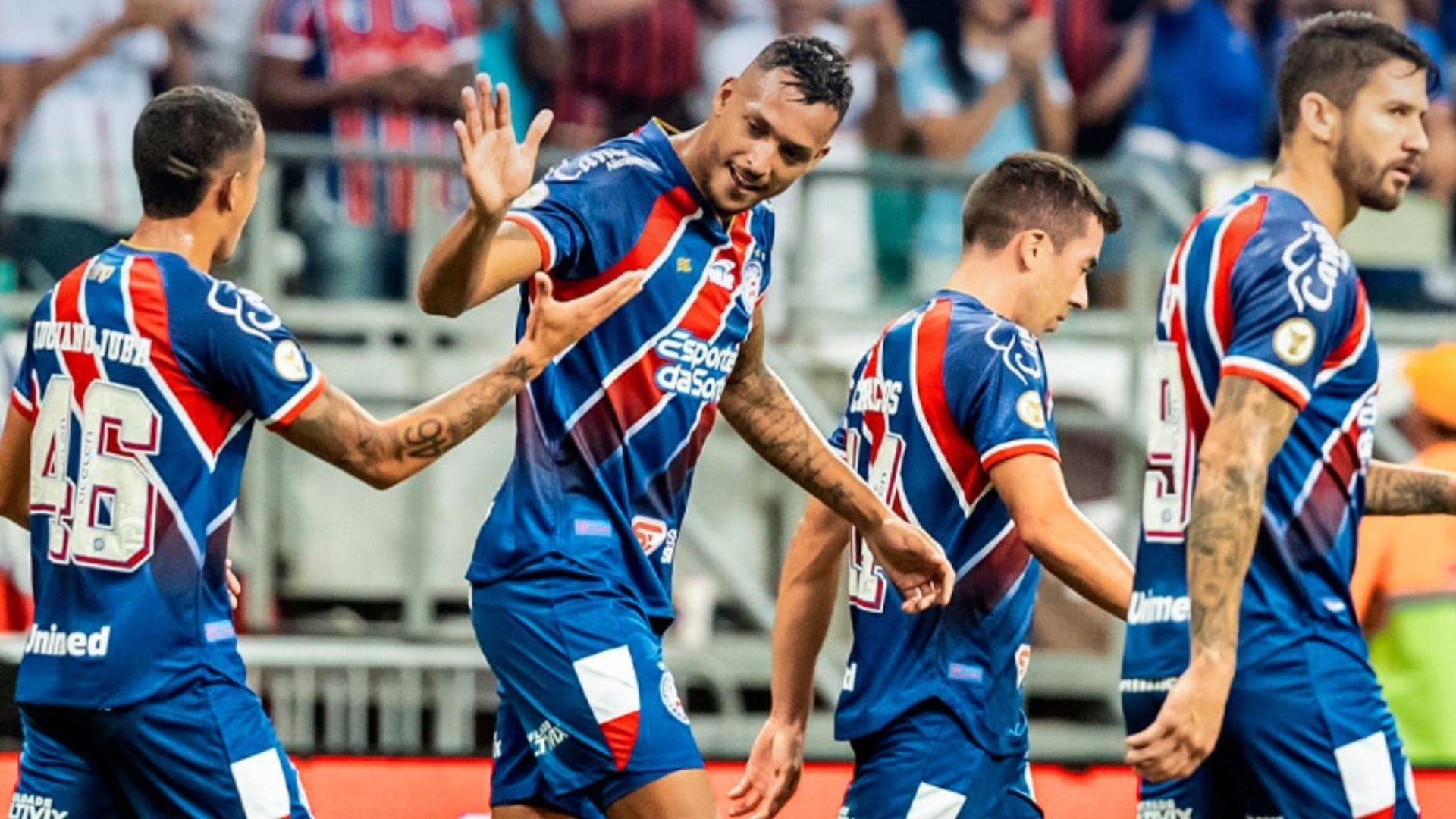 Bahia contra o Internacional