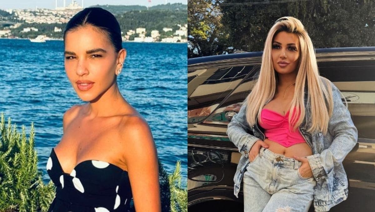 Mariana Rios e Chaline Grazik