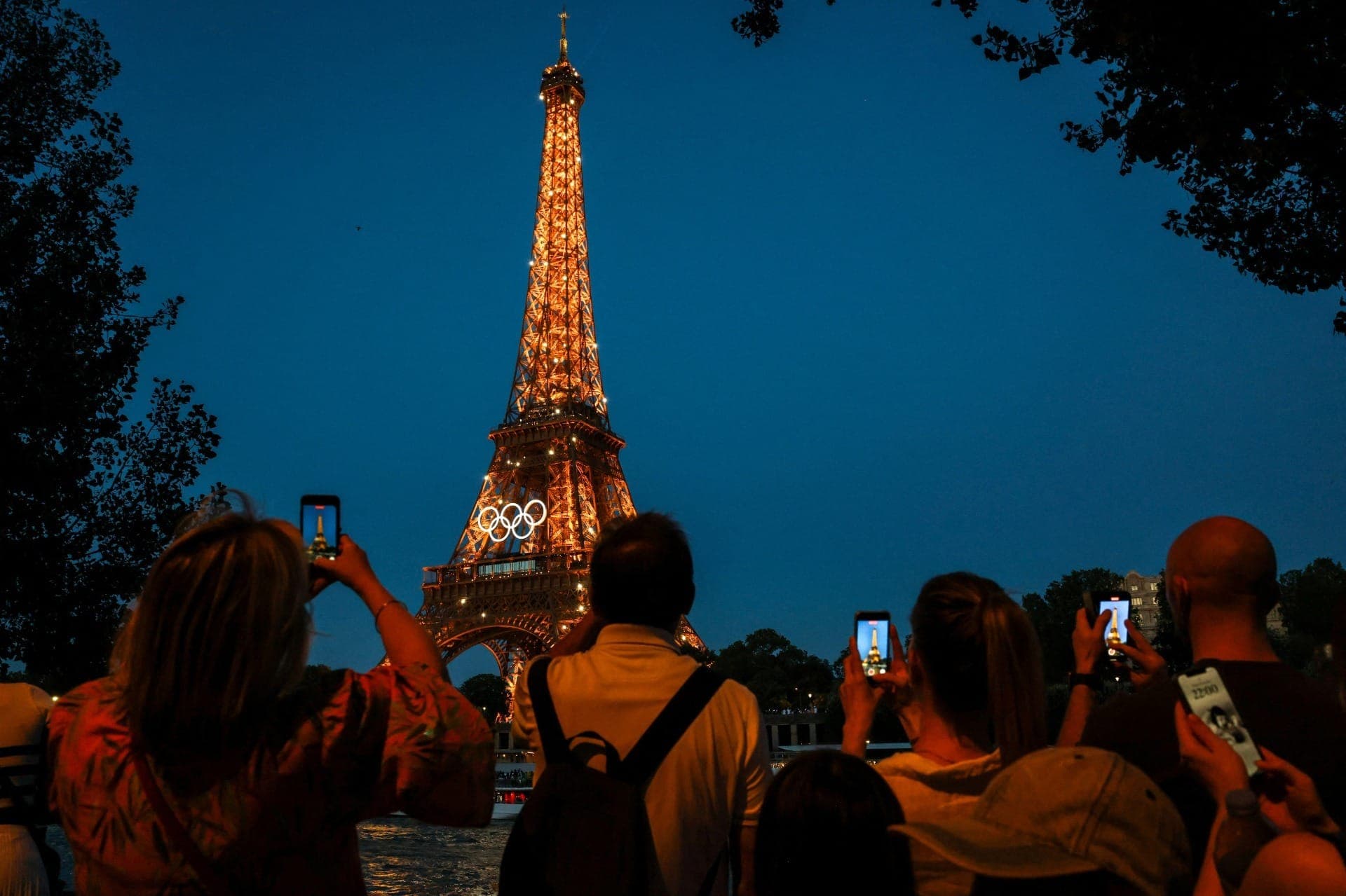 Torre Eiffel na Olimpíada de 2024, em Paris