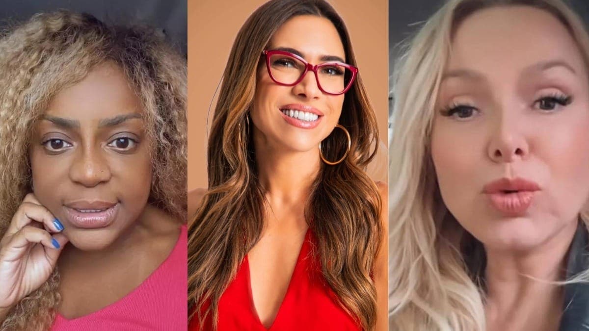 Cariúcha, Patrícia Abravanel e Eliana 
