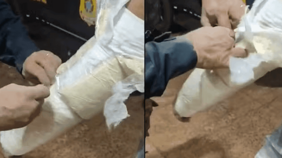 Homem foi pego com 2 kg de cocaína