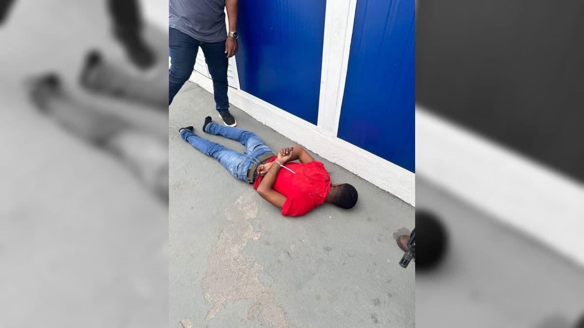 Homem é preso na Avenida Brasil