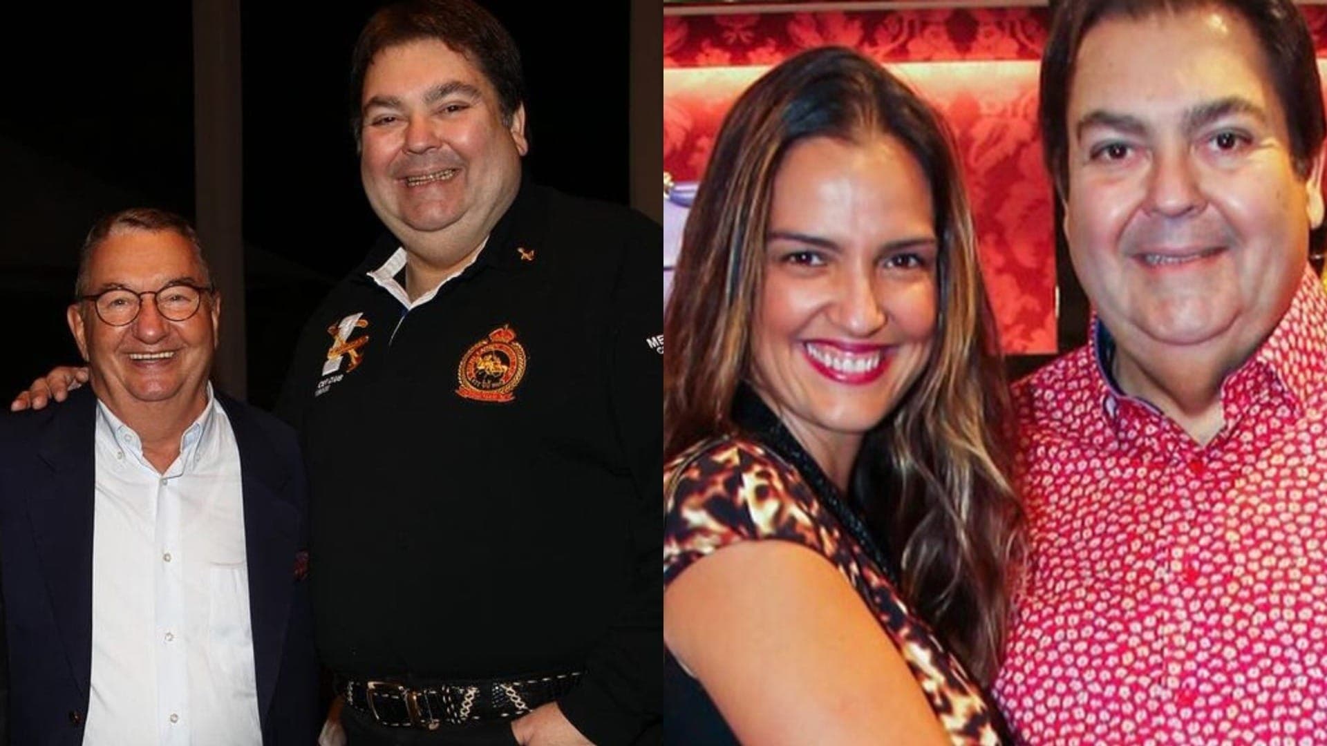 Faustão, Luciana e Caçulinha
