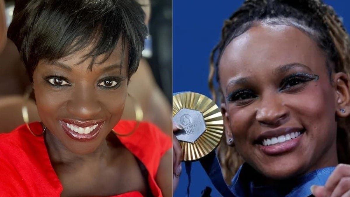 Viola Davis e Rebeca Andrade