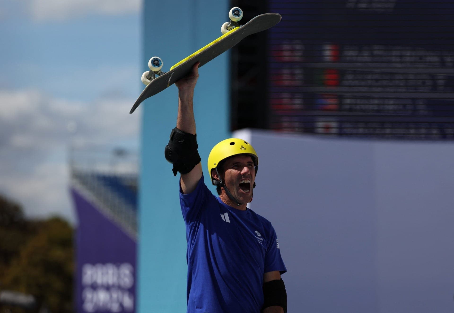 Andy MacDonald ; skate park ; Paris-2024