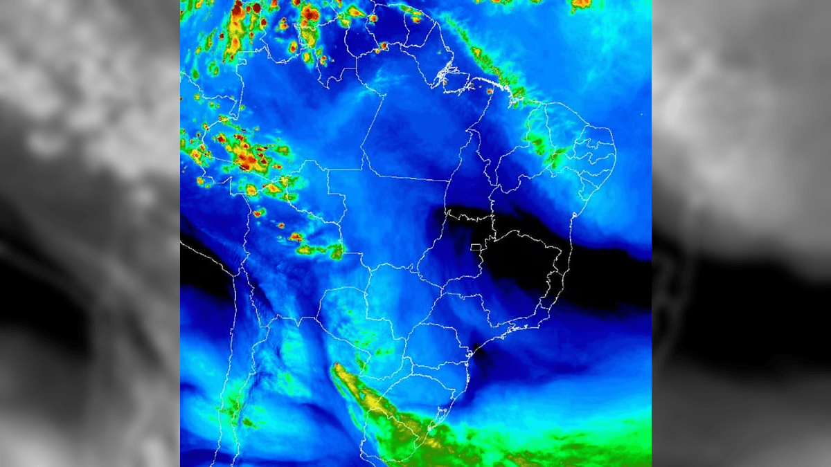 Frente fria no RS