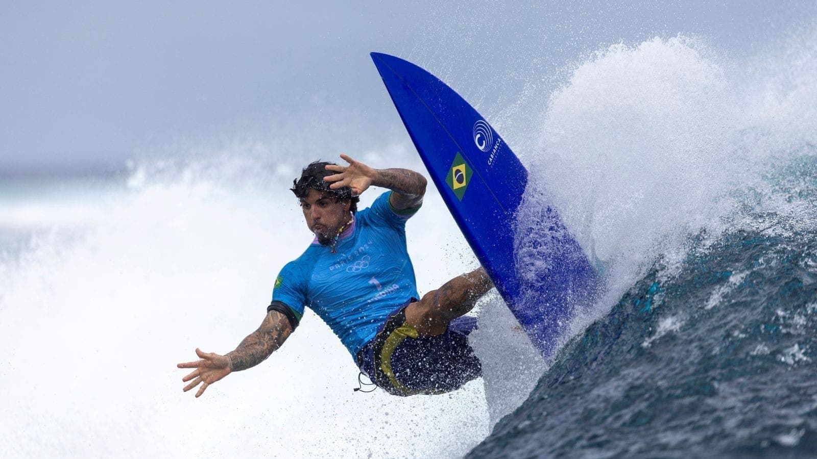 Medina, no mar de Teahupo'o