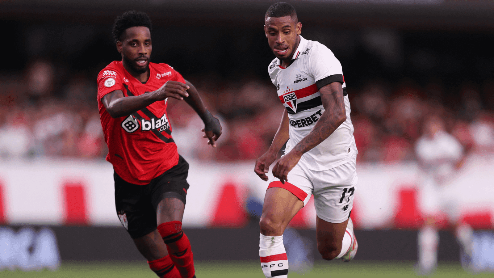 André Silva, marcador do gol do São Paulo