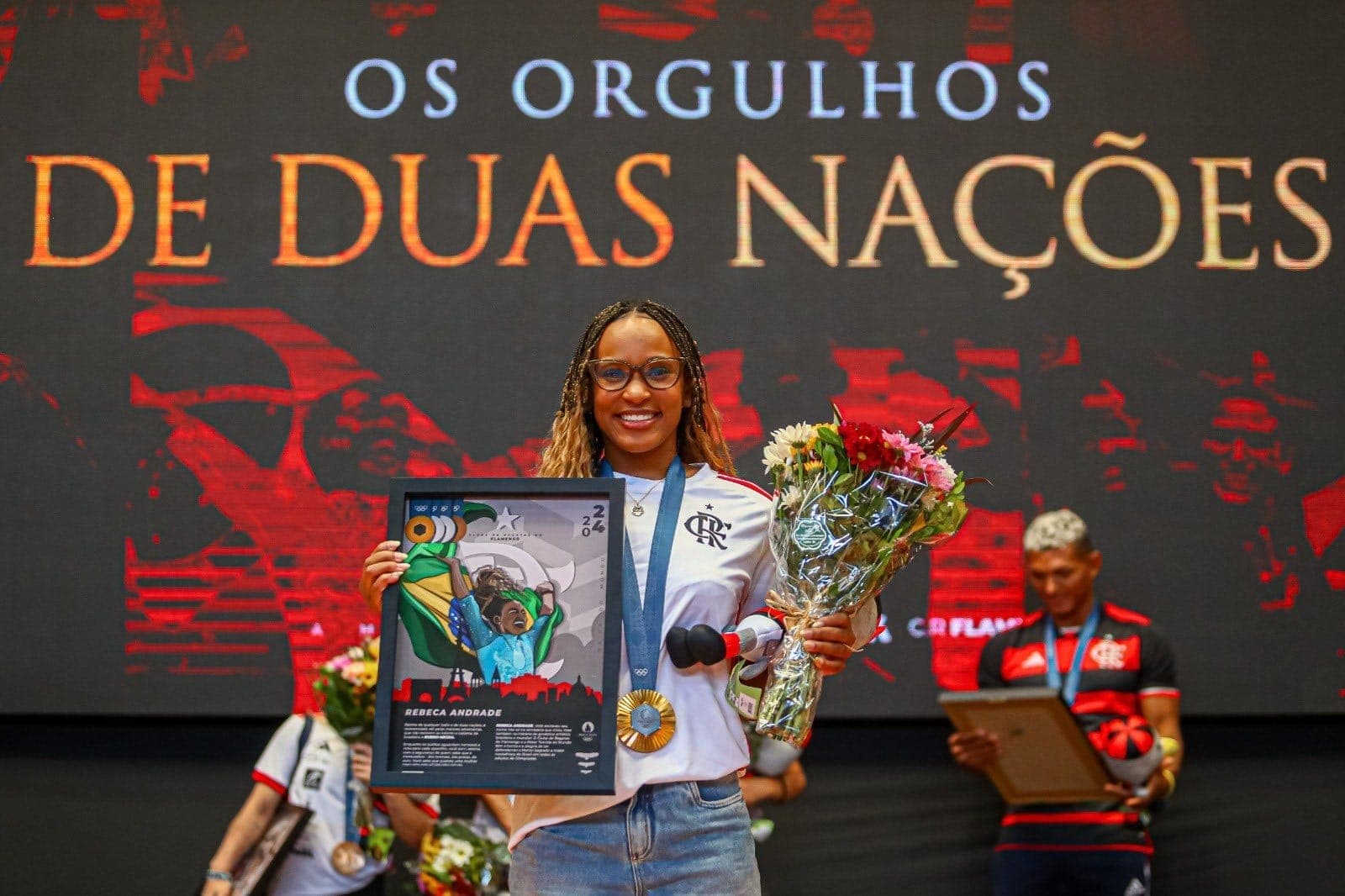 Rebeca Andrade no Flamengo
