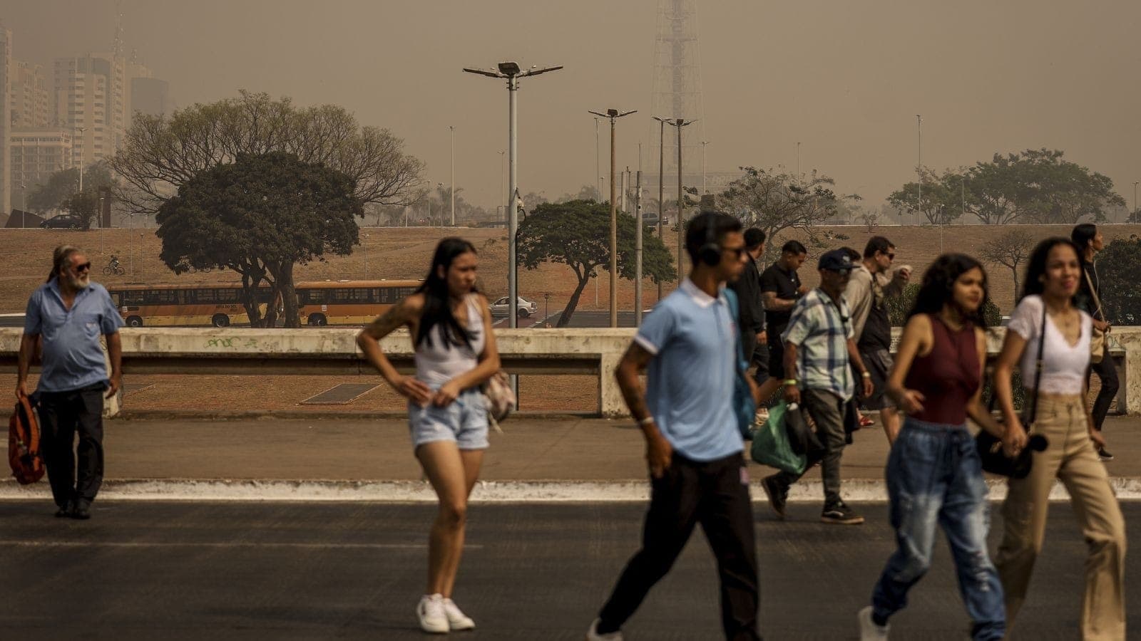 Fumaça em Brasília