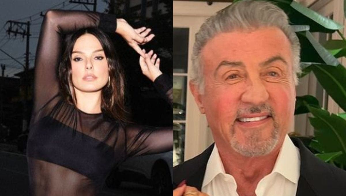 Isis Valverde e Stallone 