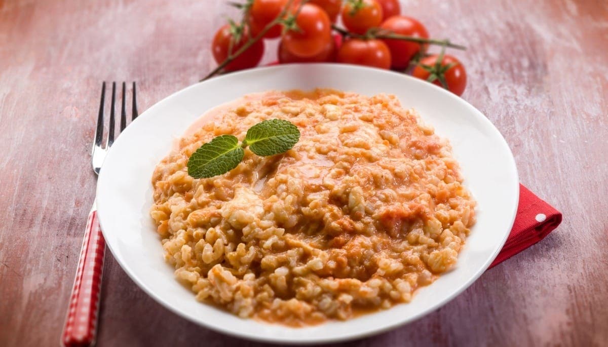 Risoto de tomate