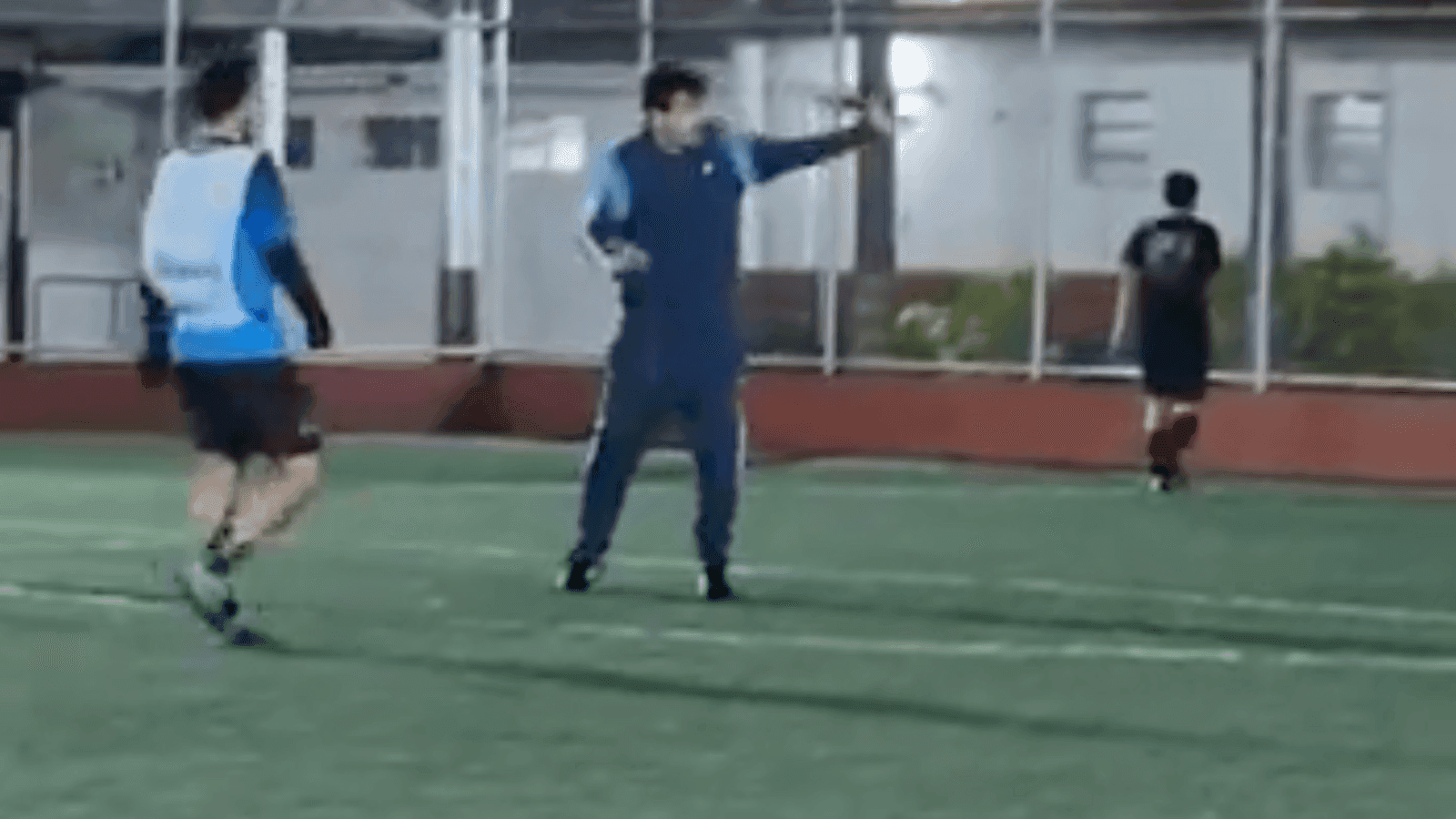 Fernando Diniz treinando a Santa Casa
