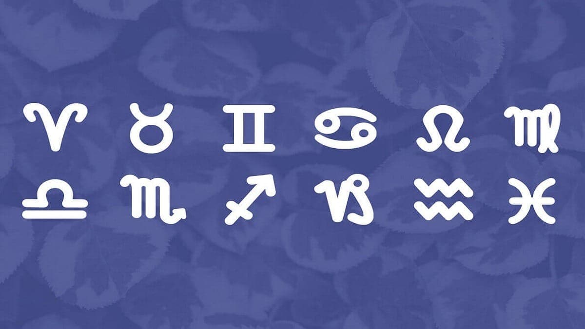 Todos os signos no mapa