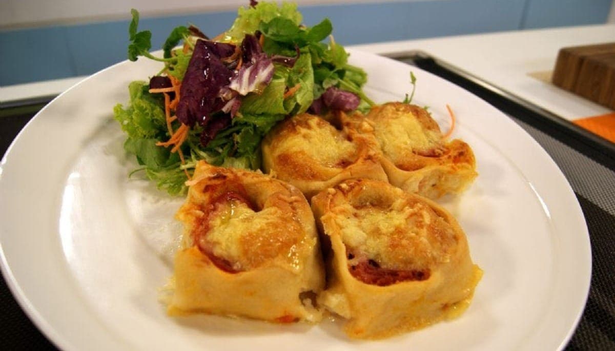 Pizza enrolada