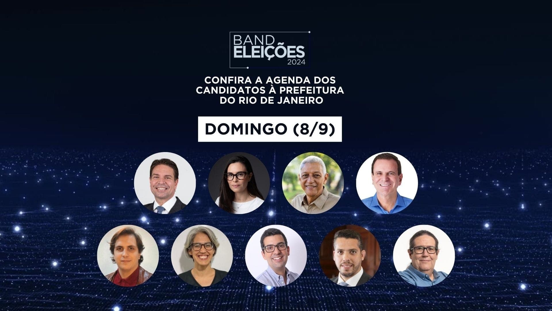 Candidatos cumprem agenda de campanha