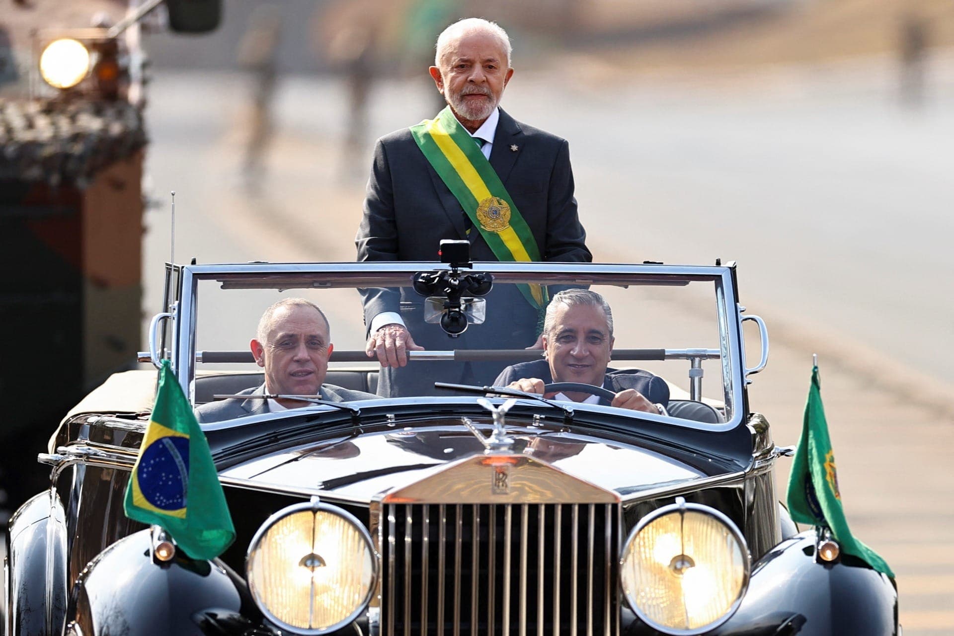 Lula participa do desfile de 7 de setembro