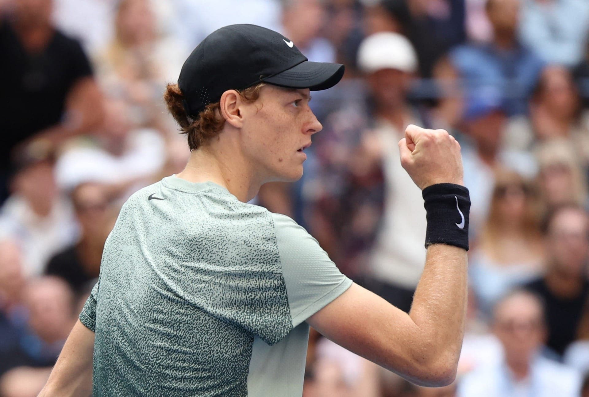 Jannik Sinner na final do US Open 2024
