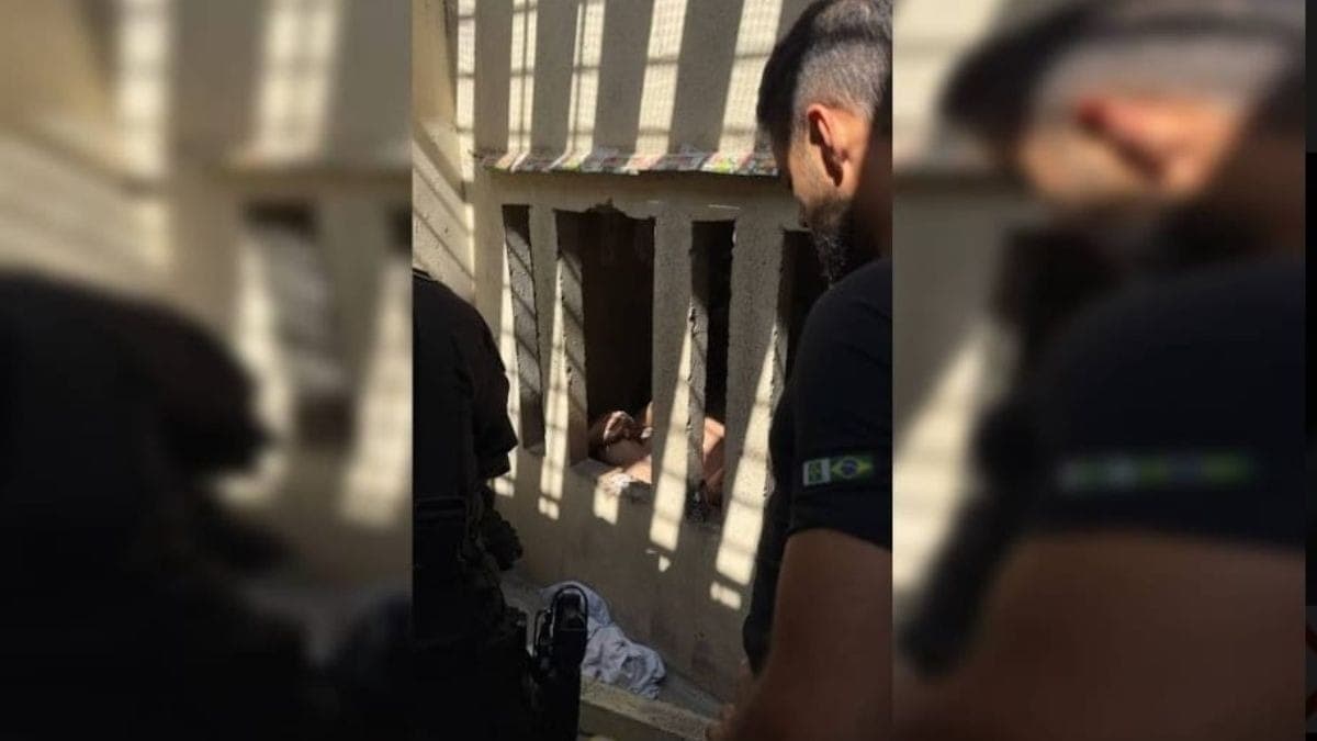 Policiais encontraram rombo em cela