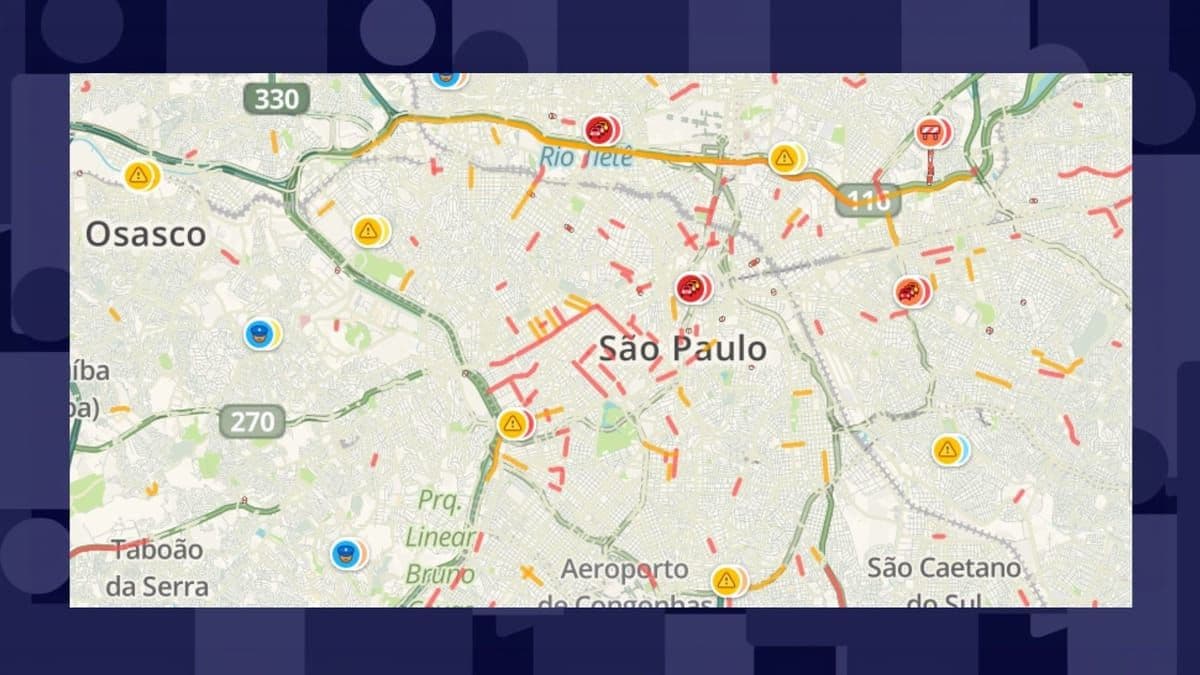 Mapeamento BandNews FM Waze
