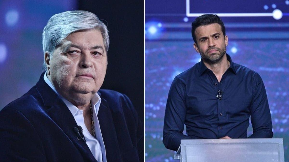 Datena e Pablo Marçal no debate da Band