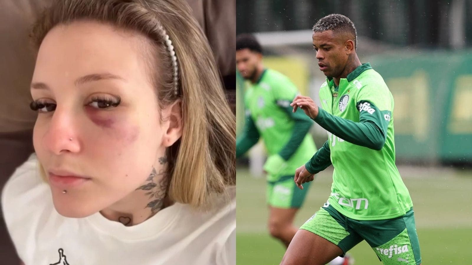 Carla Monteiro e Caio Paulista